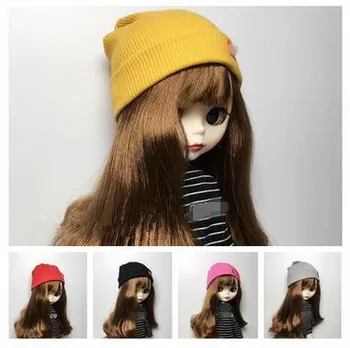1/6 Módne Bábiky Klobúk pre Blyth Doll Oblečenie Bežné Pletené Klobúk pre Pullip 30 cm bábiku príslušenstvo