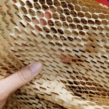 100/50pcs 80g Honeycomb Papier, Baliaci Papier, Darčekové Krabice zvárací Materiál Ovocie Balenie Shockproof Výplň Origami Papier