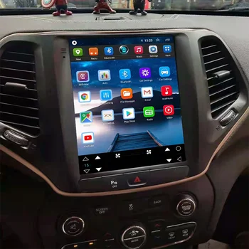 128GB Tesla Štýl Android Obrazovka autorádia Navigácie GPS Na Jeep Cherokee 5 KL roky 2013-2018 Auto Stereo Multimediálny Prehrávač Carplay