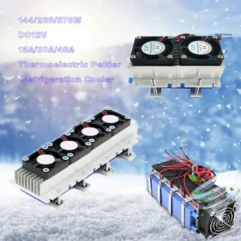 144W 288W 576W Thermoelectric Peltier RefrigerationCooler DC12V Dual core Polovodičové, klimatizácia, Chladenie Systém urob si sám Auta