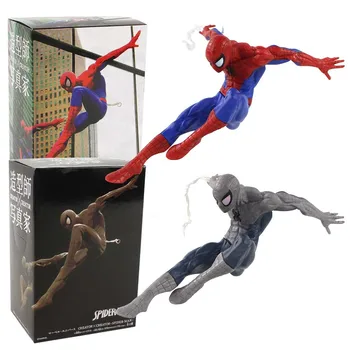 19 cm Spiderman TVORCA X TVORCA The Amazing Spider Man PVC Akcie Obrázok Zberateľskú Model Hračka