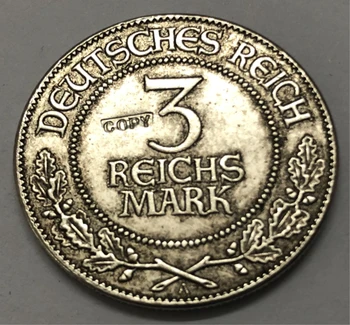 1926 Nemecko 3 Reichsmark Lübeck
