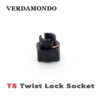 200/100/50Pcs T5 Twist Lock Zásuvky 3/8