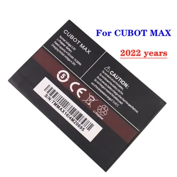 2022 Nové 4100mAh Vysokú Kvalitu Pôvodnej CUBOT Batérie Pre Cubot MAX Bunky Mobilného Telefónu Zálohovanie kontakty batérie Batérie
