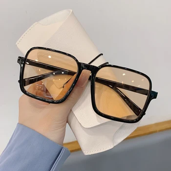 2022 Nové Módne slnečné Okuliare pre Ženy Štvorcový Rám GlassesTrendy Ženské Okuliare Luxusné Značky Dizajnér UV400 Odtiene pre Lady