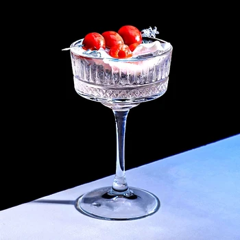 260ml Elysia Šampanské Poháre Fire Koktejlových Pohárov Martini pohára Domov Bar poháre na Víno, Nočný Klub Strany Svadobné Fire Drinkware