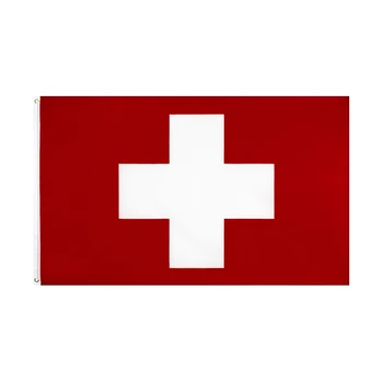 3x5ft Doprava Zadarmo Švajčiarsko Švajčiarska Vlajka