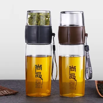 400 ML Šport Vodné Pohár Čaju Infuser Prenosné Fľaše Kung Fu Kanvica Čínsky Čaj Nečistôt Fľaša na Vodu Cestovný Hrnček Tvorivé Drinkware