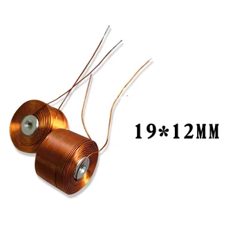 5 ks/10pcs Magnetická Levitácia Cievka 19x12MM s Železného Jadra dierou Pole Čisté Medený Drôt Elektromagnet s Princíp
