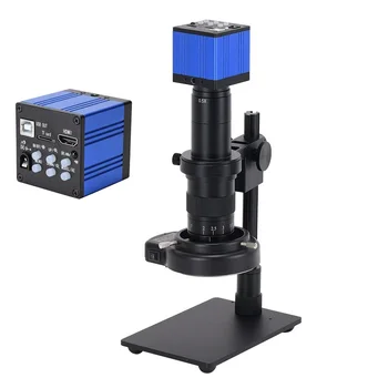 51MP 1080P FHD Mikroskopom Fotoaparát 180X Objektív Prenosné HDMI USB Priemyselné Elektronické Digitálny Mikroskop pre Telefón Spájkovanie Opravy
