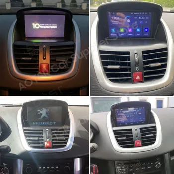 64 G Pre Peugeot 207 2008 2009 - 2014 Android Auto Rádio Multimediálny Prehrávač Stereo GPS Navigácie Auto Auido Carplay PX6 Vedúci Jednotky