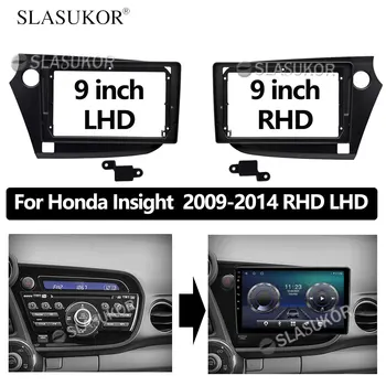 9 PALCOVÝ Audio, vybavenie Pre Honda Insight 2009-2014 RHD LHD Vedúci Jednotky Rádio Tabuli GPS stereo panel pre montáž 2 Din DVD rám