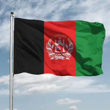 90X150cm Afganistane Vlajka Afganský Afghan Kábule Národné Vlajky AF AFG afganskej Islamskej Republiky Banner Na Ozdobu