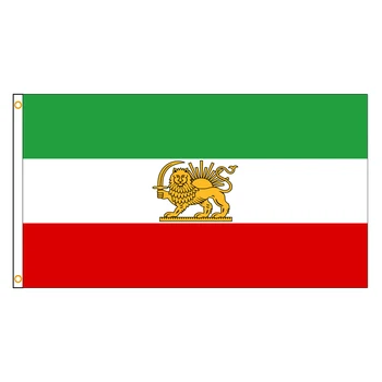 90x150cm lev Štátu, pod vlajkou Irán Na Ozdobu