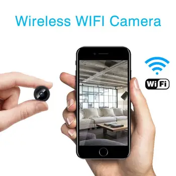 A9 Mini Kamera 1080P HD Kamery Ip Wifi Kamera Noc Hlas, Video Zabezpečenie Bezdrôtovej Mini Kamery, Kamery Security