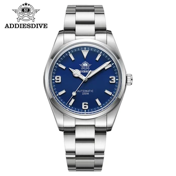 ADDIESDIVE Mužov Automatické Hodinky Luxusné diver hodinky ocele 316L zafírové sklo náramkové hodinky 10bar Nepremokavé Mechanické Pánske hodinky