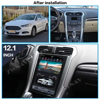 Android 12 8G128G Pre Ford Mondeo 2012-2015Fusion MK5 Jednotky Car Multimedia Player, GPS, Rádio Stereo