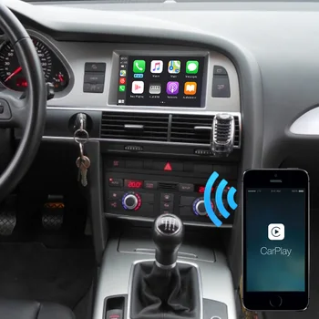 Apple carplay modul pre Audi MMI 3G A4 A5 S4 S5 A6 A8 Q5 Q7 Android auto adaptér rozhrania obrazovke zrkadlo smart link airplay