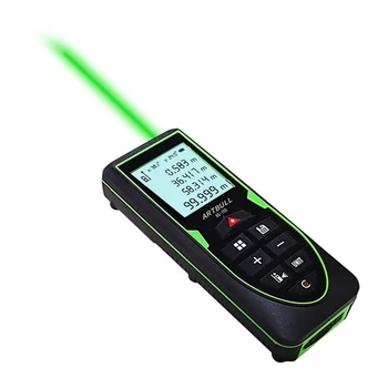 ARTBULL Laserový Diaľkomer s Silný Zelený laser 70m 100m 120m Nabíjateľná Laserový Merač Vzdialenosti opatrenie pásky