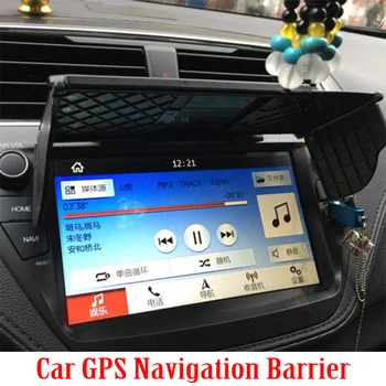 Auta GPS Navigácie Slnečná Clona Slnečná Clona Fit 7 8 9 10 Palcov slnečnej Clone Auta Strednej Tabuli GPS Navigačný Displej