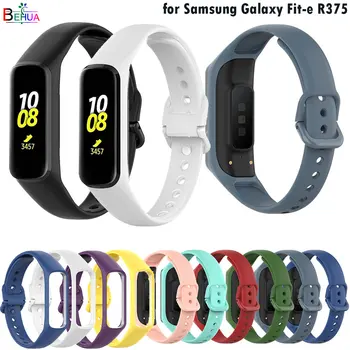 BEHUA silikónové popruh pre Samsung Galaxy Fit-e R375 fit e Inteligentný Náramok Nahradenie šport Watchband Náramok Príslušenstvo, pás