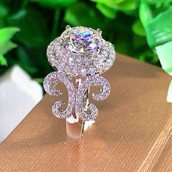 CAOSHI Luxusné Lady Jemné snubný Prsteň Brilantné Crystal Nádherná Nevesta Príslušenstvo Návrh Prst-krúžok Vysoko kvalitné Šperky