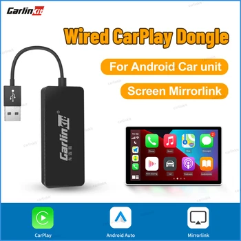 Carlinkit USB CarPlay Dongle Android Auto pre Prerobit Android Obrazovka Multimediálny Prehrávač Autokit Smart Link Káblový Adaptér IOS14 Mapu