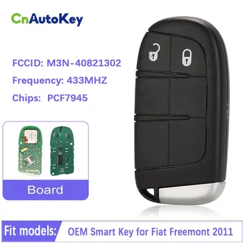 CN017003 OEM Smart Key Control pre Fiat Freemont 2011 Pôvodné Diaľkové Kľúča Vozidla s 433MHz PCF 7953/7945 Čip nastúpenie bez kľúča
