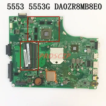 DA0ZR8MB8E0 MBPV706001 MB.PV706.001 Doske Pre Aspire 5553 5553G Notebook Doske ATI Karta, DDR3 2 Pamäťového slotu 100% Pracujúcich
