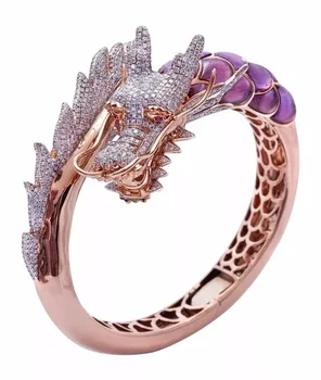 Despotický kohútik diamantový prsteň pozlátený 18k rose gold dva-tón krúžok veľkoobchod zásnubné prstene pre ženy, pánske prstene