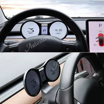 Digitálny Panel Pre Tesla Model 3 / Model Y Panel Virtuálneho združenom Kokpitu LCD Auto Rýchlomer Android Meter Obrazovke