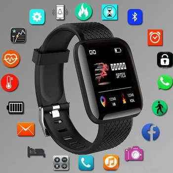 Digitálny Smart športové hodinky pánske hodinky digitálne led elektronické náramkové hodinky Bluetooth fitness hodinky ženy, deti hodín balíček
