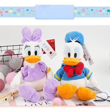 Disney Donald Duck Daisy Plyšové Hračky Cartoon Zvierat Mickey Minnie Mouse Plyšové Hračky, Bábiky Deti Narodeniny, Vianočné Darčeky, Darček