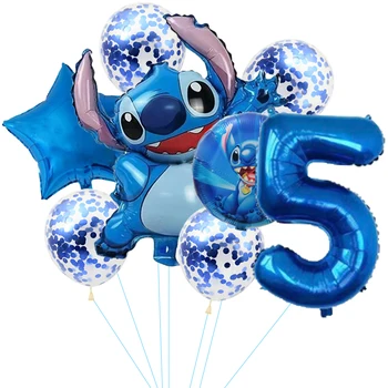 Disney ' Lilo & Stitch Fóliové Balóniky Strana Navrhne Deti Faovr Happy Birthday Party Dekorácie, Darčeky Pre Kidsroom Dekorácie