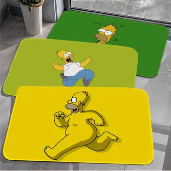 Disney Simpsonovci Homer J. Simpson Poschodí Mat INY Štýl Mäkké Spálňa Poschodí Domu Práčovňa Mat protišmykových Wc Koberec