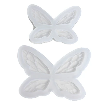 Diy Crystal Epoxidové Plesne Krídlo Quicksand Plesne Zrkadlo Prívesok Silikónové Ornament