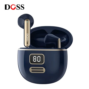 DOSS Retrobuds TWS Slúchadlá Bluetooth Bezdrôtové Slúchadlá s Mikrofónom handsfree Headset Slúchadiel pre iPhone Xiao Telefón
