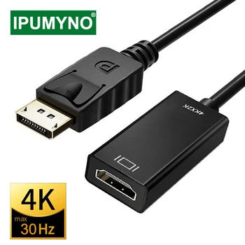 DP Na Kompatibilný s HDMI 4K 1080P pomer Mužov a Žien DisplayPort Kábel medzi PC a TV Mini Projektor Televízny Monitor Projetor Pre Hp Notebook