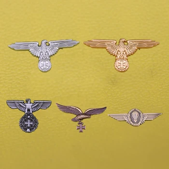 Druhej svetovej VOJNY nemecká Orlica A Kríž Brošňa Vojenskej techniky Kovové Šperky