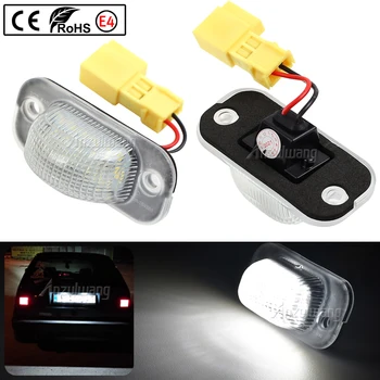 Dvojica LED špz lampa LED poznávacia svetlo Auto Príslušenstvo Pre Seat Toledo I 1 Mk1 VW Golf II 2 Mk2 Jetta II 2 Mk2