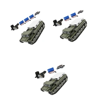 E-1 Diaľkové Ovládanie Nádrže 29 CM RC Tank 1/16 2.4 G Elektrické Hračky GAZ 71 Fit WPL E-1 Pre Deti Chlapcov Narodeninám