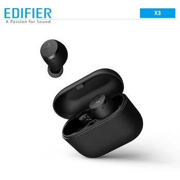 EDIFIER X3 TWS Pravda Bezdrôtové Slúchadlá Bluetooth 5.0 Podporu aptX Hlasový Asistent Touch Ovládania IPX5 CVC8.0 Potlačením Hluku