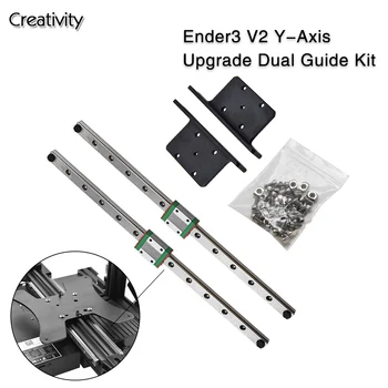 Ender3/V2/ Pro Upgrade os Y Dual Lineárne Rail kit MGN12H 300MM Lineárne Sprievodca Pre vzdať sa 3 vzdať sa 3 V2 vzdať sa 3 Pro 3D Tlačiarne CNC