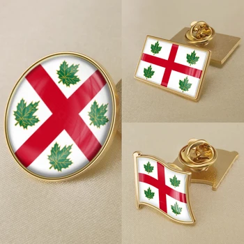 Erbom Anglikánskej Cirkvi Kanady Vlajka štátny Znak Brošňa Odznaky Preklopke Kolíky