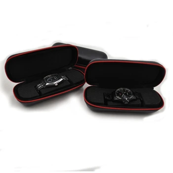 EVA Sledovať Poľa Ručne Sledovať Roll Cestovné puzdro Náramkové hodinky Puzdro Hodiniek Úložný Box Elegantné Prenosné Retro Hodinky Box