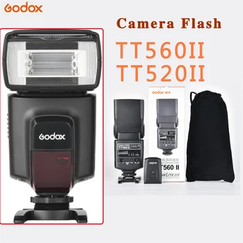 Godox Blesk Fotoaparátu TT560II/TT520II s vstavaným-in 433MHz Bezdrôtový Aktivácii pre Canon Nikon Pentax Olympus DSLR Fotoaparáty