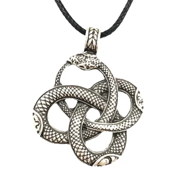 Had Prívesok Ouroboros Gotický Príslušenstvo Viking Náhrdelník Pohanské Šperky