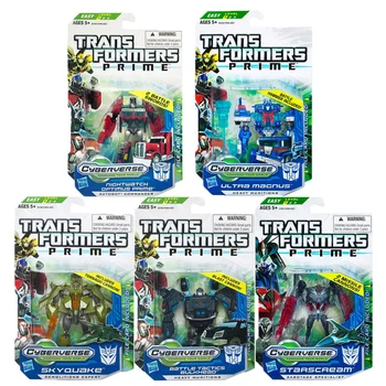 Hasbro Transformátory Akcie Obrázok TFP Vodcu Certifikát Veliteľ úrovni Megatron Optimus Prime Hnuteľného Transformable Hračka