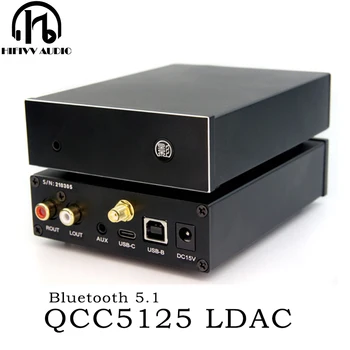HIFI Audio DAC z PCM1794 Dekodér Bluetooth 5.1 PC USB vstup RCA, 3.5 mm von zosilňovač smernice o nebezpečných LÁTKACH PCM DAC