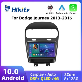 Hikity 2din Android autorádia Pre Fiat Freemont na roky 2012-2014 Dodge Journey Multimediálny Prehrávač Videa Carplay Autoradio s GPS Navigácie